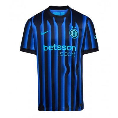 Fotbalové Dres Inter Milan Nicolo Barella #23 Domácí 2025-26 Krátký Rukáv Fotbalové Dres Inter Milan Nicolo Barella #23 Domácí 2025-26 Krátký Rukáv